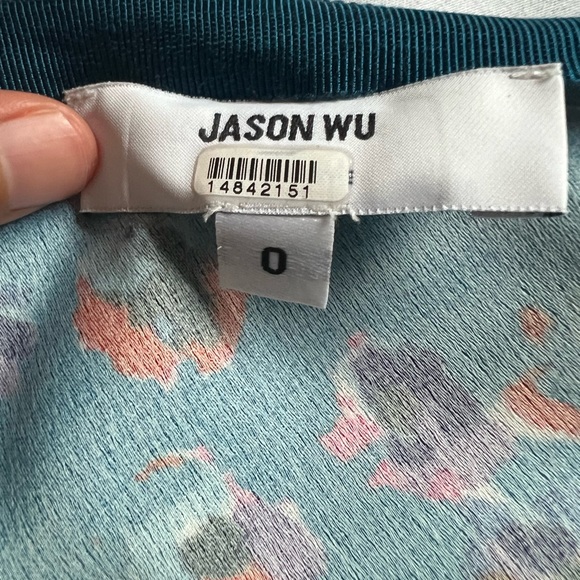 Jason Wu Floral Patterned Midi Skirt - Picture 2 of 2